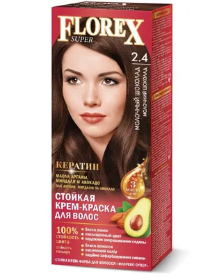 00-00061431 Крем-краска для волос MALVA Hair Color, тон:061 Молочный шоколад,  ACMEcolor