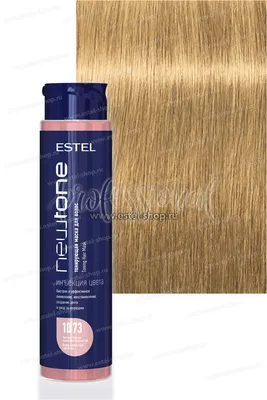 10/73 ESTEL DeLuxe (Эстель Де Люкс) профессиональная краска для окрашивания  волос, тон - светлый блондин коричнево-золотистый