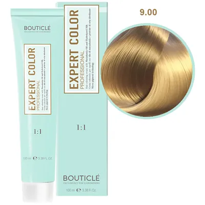 Купить краска для волос 9.00 блондин для седины bouticle expert color, 100  мл для профессионалов в Москве