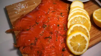 Красная рыба со сметаной - рецепт автора Екатерина Дубовицкая