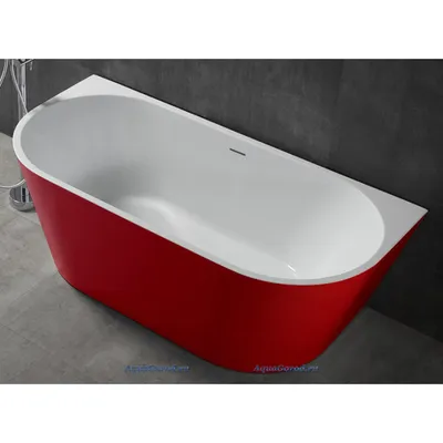 Красная ванная комната — «СТУДИЯ ДИЗАЙНА ЭЛИТНЫХ ИНТЕРЬЕРОВ АЛЕКСАНДРА  ЕЛАШИНА»