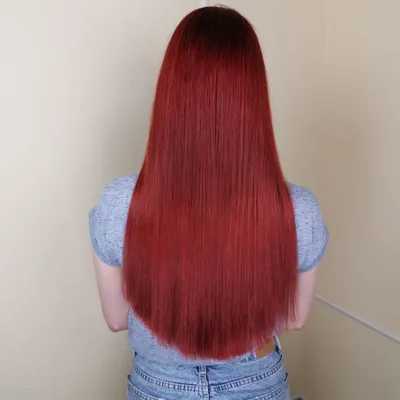 Красно рыжий цвет волос фото фото