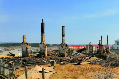 Пожар в селе Красногорск на Сахалине - Знаменательное событие