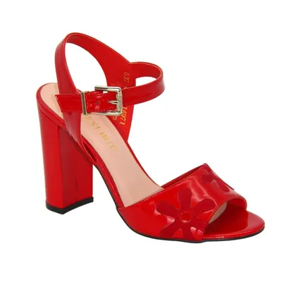 Купить Женские босоножки высотой 14 см, красные туфли с рыбьим носком Dance  Snow, серия 10365, каблук 4 см, платформа LFD | Joom