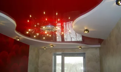 Натяжные потолки в спальню в Екатеринбурге - цена 4000 руб с установкой  чтобы купить и заказать