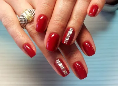 Накладные ногти Kitty Nail классические красные, форма квадрат, средний  размер, глянцевые, 24 шт - купити за найкращою ціною в Україні ➤  KittyShop.com.ua