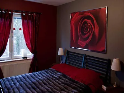 Красные шторы: правила выбора и особенности применения красных штор в  дизайне интерьера (165 фото)