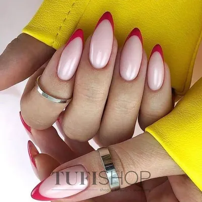 Nail Sunn - 💅🏼ФРАНЦУЗСКИЙ МАНИКЮР💅🏼 Красный цвет 10.08 -... | Facebook