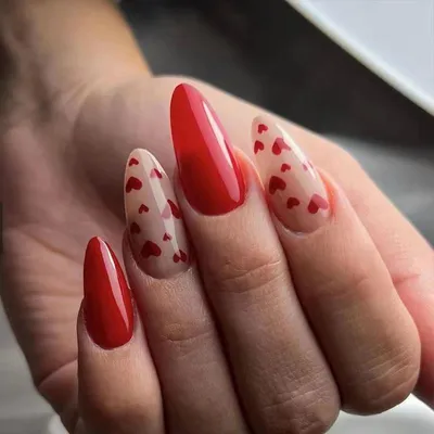 Бомбический Красный. Маникюр 2020🔥 Стильный дизайн ногтей - YouTube