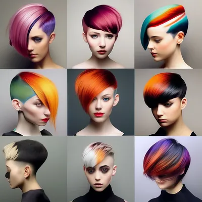 Креативные цвета, Яркий образ, креативное окрашивание, фиолетовые волосы,  мультитональное окрашивание волос | Фиолетовые волосы, Окрашивание волос,  Волосы