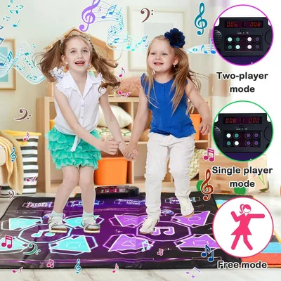 Двойное человеческое танцевальное одеяло, креативные электронные детские  подарки, семейные интерактивные игрушки, обновленный музыкальный двойной  танцевальный коврик – лучшие товары в онлайн-магазине Джум Гик