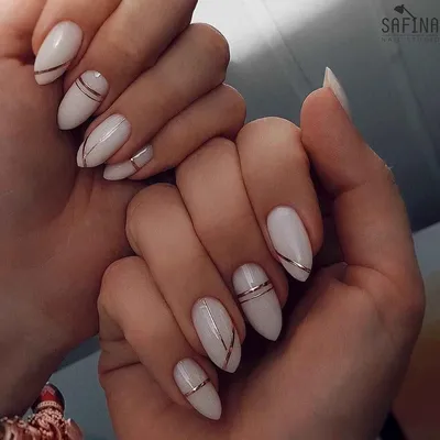 Кремовый маникюр 2020 фото_79 | Manicure, Squoval nails, Perfect nails