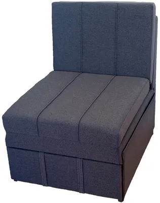 Кресло-кровать Кресло-кровать_M65_grey_Студия-Ф, 65х74х73 см, Микровелюр  купить по доступной цене с доставкой в интернет-магазине OZON (483290078)