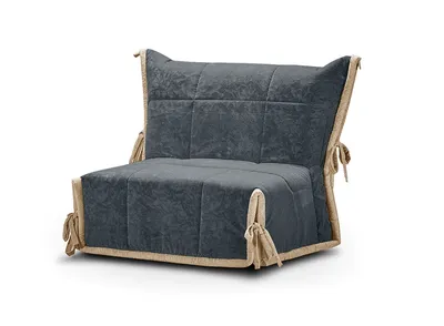 Кресло-кровать без подлокотников Сёма малогабаритный, ширина 60 см, обивка  ткань, 60х81х83 см, Рогожка купить по доступной цене с доставкой в  интернет-магазине OZON (1251768886)