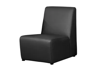 Офисное кресло без подлокотников Riva Chair RCH 1120 PL Черный