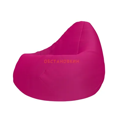 Кресло мешок розовый Оксфорд XL