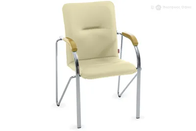 Кресло Самба G №122 (Хром/Кремовый) купить в Биробиджане по низкой цене в  интернет магазине мебели