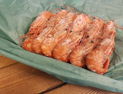 Креветка гребенчатая Ботан варено-мороженная от 5500₽ за 1 кг | купить по  цене от Азбука Севера