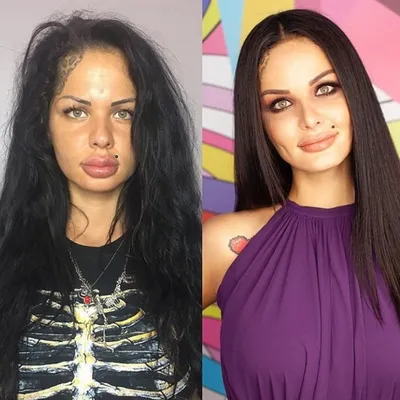 Кристина рэй фото до и после фото