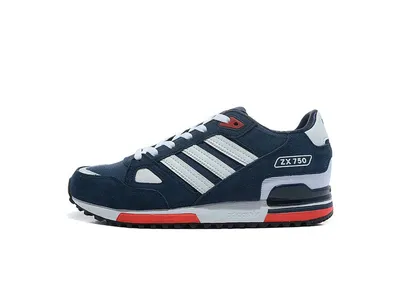 Adidas ZX 750 Dark Blue red White ⋆ adidas интернет магазин