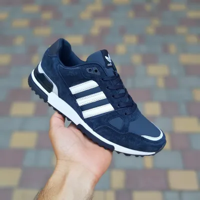 Krossovkishop - Кроссовки Adidas ZX 750 Арт.: 14620 Пр-ль: Adidas Размер:  43 Категория: Спортивный стиль Материал верха: Текстиль, замша Модель: ZX  750 Сезон: Демисезон Цвет: Синий | Facebook