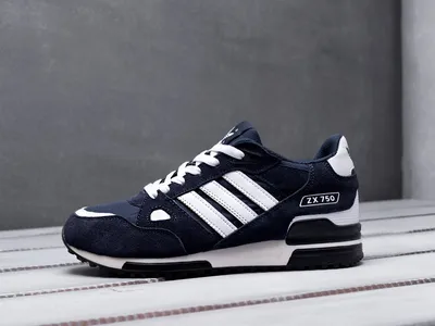 Кроссовки Adidas ZX 750 цвет Синий купить по цене 3390 рублей в  интернет-магазине xn--80ahrkhckdga4i.xn--p1ai с доставкой ☑️