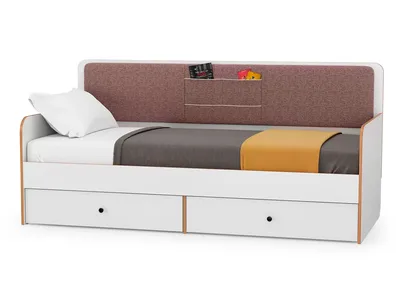 Кровать Мида Трейд Мида-1 с 2 ящиками 90x200 см цвет светло-бежевый по цене  25556 ₽/шт. купить в Твери в интернет-магазине Леруа Мерлен