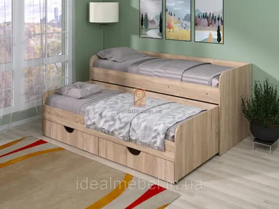 Кровать односпальная с ящиками №4 — купить за 8227.00 руб. в Москве по цене  производителя!