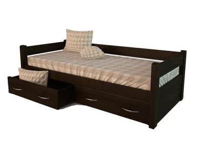Узкие кровати с выдвижными ящиками 1,5 спальные от 30470 р — купить в  mebHOME. Скидки до 45%.