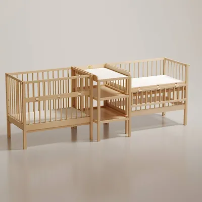 Двуспальный манеж ComfortBaby PlayPen 3в1 (двухместная кроватка) купить  круглую кроватку в Москве по лучшей цене