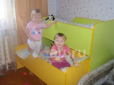 Кровать двухъярусная Малыш Двойняшка - купить в интернет-магазине мебели —  «100диванов»