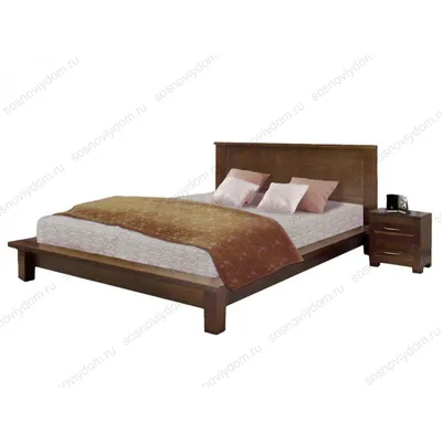 Кровать Престиж-123 (Массив дерева) за 26 410 руб. — заказать мебель от  фабрики