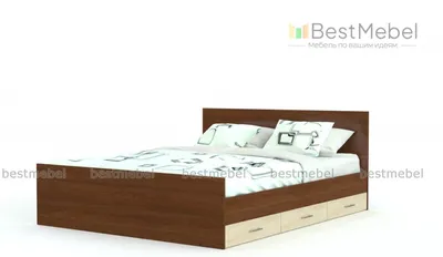 Прекрасный вариант для вашего отдыха: двуспальная кровать «Юнона» 💤 ⠀  Кровать выполнена из качественного ЛДСП и прекрасно впишется в любой … |  Instagram