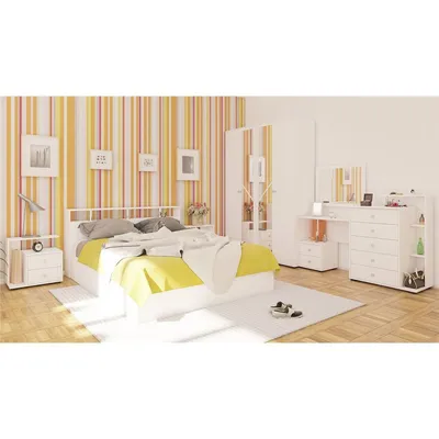 Кровать Камелия-1, Белый Античный, 120х200 см | Мебель RIDA