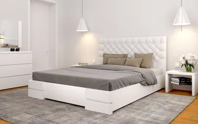 Двуспальная кровать Камелия-2, Браво Мебель – купить в интернет-магазине  «Мебель на дом», Санкт-Петербург