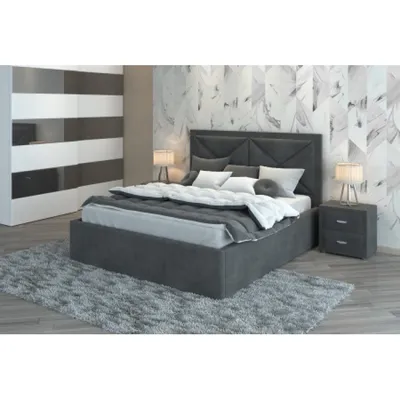 Кровать Милана, 1200х2000 (основание IKEA) лдсп Дуб эльза купить в СПб по  цене 10 500 ₽ в интернет магазине Мебель из России