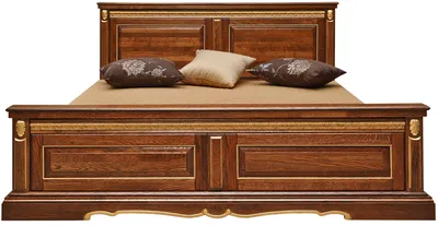 Кровать двуспальная МИЛАНА (160) велюр - купить в интернет-магазине мебели  — «100диванов»