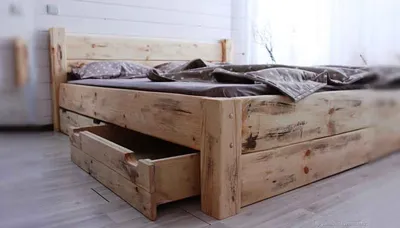 Как сделать деревянную кровать своими руками - Viratools