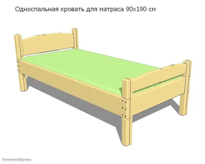 Кровать из массива лиственницы своими руками » ЯУстал - Источник Хорошего  Настроения