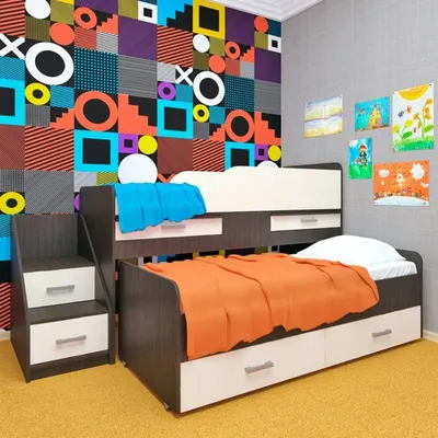 Купить двухъярусная кровать умка-2 (правая/левая) спальные места 180*80 по  доступным ценам в Хабаровске