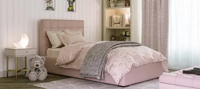 Кровать односпальная 90х200 см подростковая для детей AMI 114877352 купить  за 15 253 ₽ в интернет-магазине Wildberries