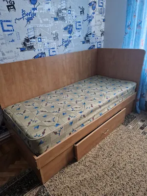 Кровать для подростка в интернет-магазине Ярмарка Мастеров по цене 43540 ₽  – TI0L0BY | Мебель для детской, Москва - доставка по России