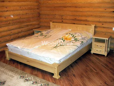 Парящая кровать из массива дуба Пиастр - купить в Минске, Бресте и Беларуси
