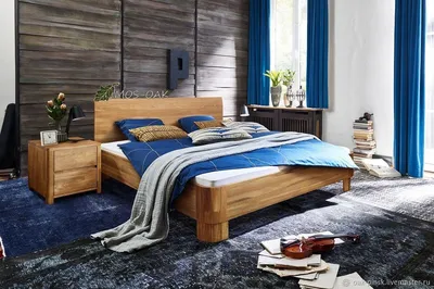 Кровать из массива дуба с подъемным механизмом 160x200 купить по цене от  118 850 руб. в мебельном магазине фабрики ПРОГРЕСС в Москве.