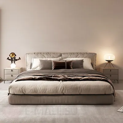 Кровать с мягким изголовьем «Либерти» СМ-297.01.001 - купить в  интернет-магазине мебели — «100диванов»