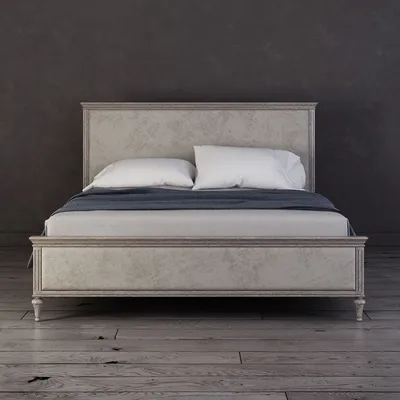 Дизайнерская кровать с мягким стеганым изголовьем AL-0081 \"August Chesterio\"