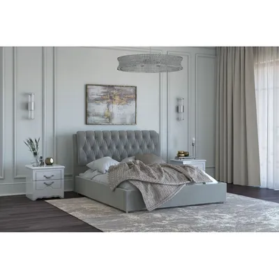 Кровать с мягким изголовьем Мокко – купить в интернет-магазине «Мебель на  дом», Санкт-Петербург