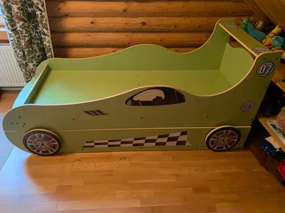 Nobi Cars Стильная Эргономичная детская кроватка-машинка с матрасом 160x80  см купить по выгодной цене в BabyStore.lv