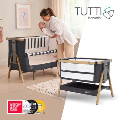 Детская приставная кроватка для новорожденных трансформер Bebo Bali с  матрасом, белая - купить с доставкой по выгодным ценам в интернет-магазине  OZON (1013772578)