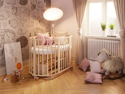 Кроватка-трансформер для новорожденных с комодом и пеленальным столиком  Гандылян Тереза в интернет магазине MarKissA купить в Санкт-Петербурге